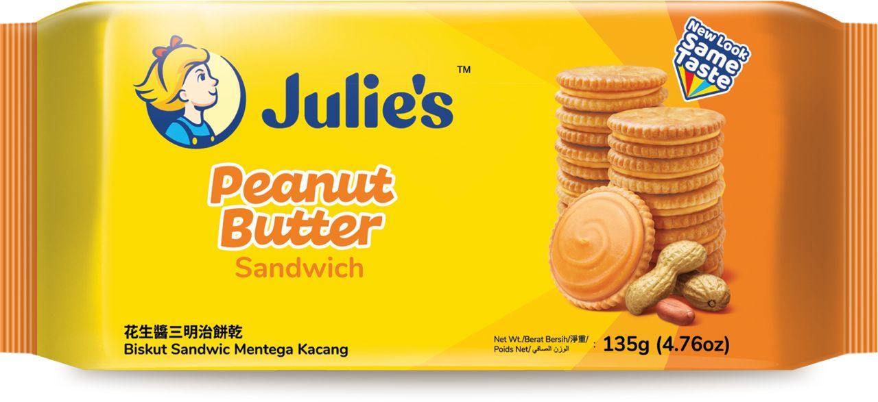 Julie's Peanut Butter Sandwich 120g