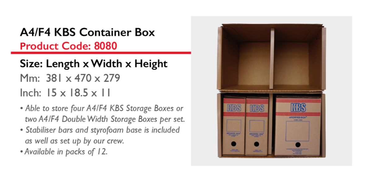A4/F4 KBS Container Box