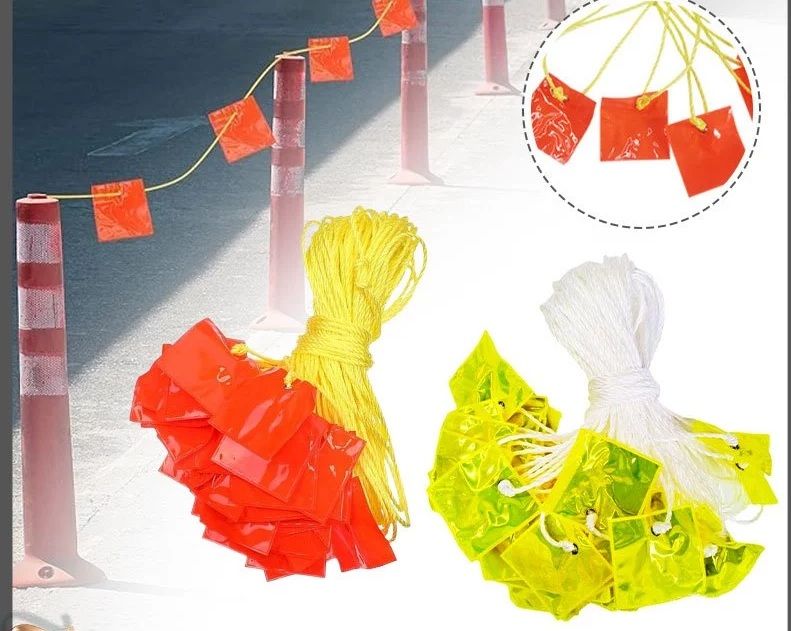 OEM Delineator Reflective Safety String Traffic Cone (50 Meter)