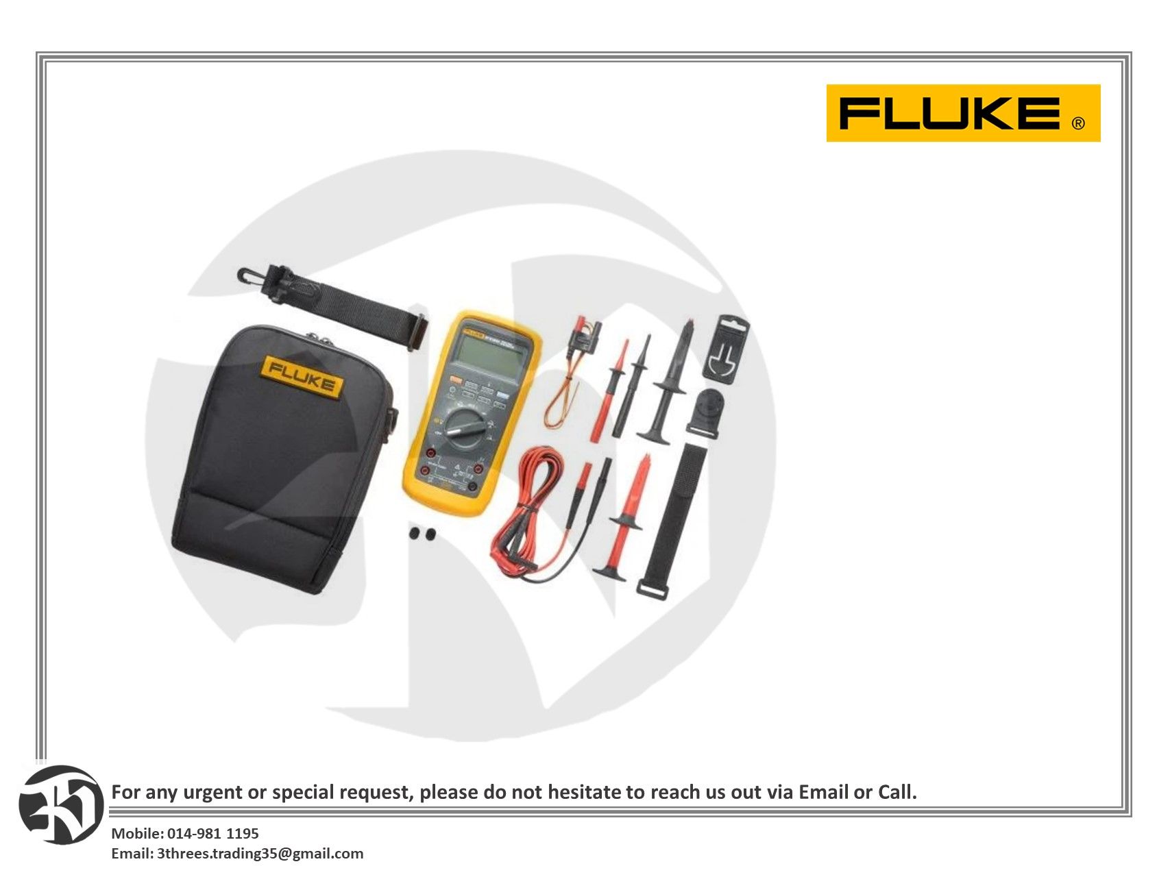 Fluke 87V Max E2 Multimeter Kit (PRE-ORDER)