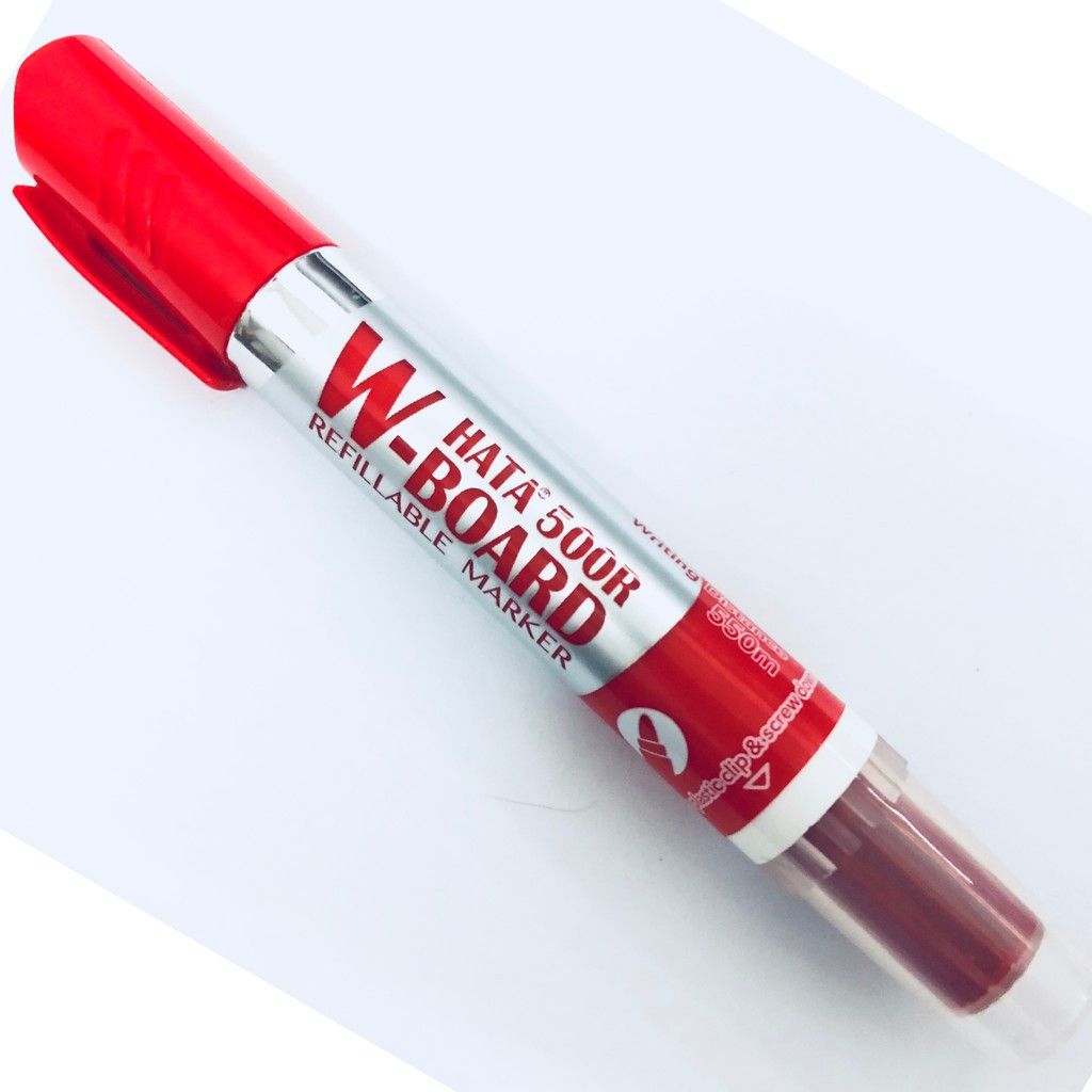 Hata 500R Whiteboard Marker - Red