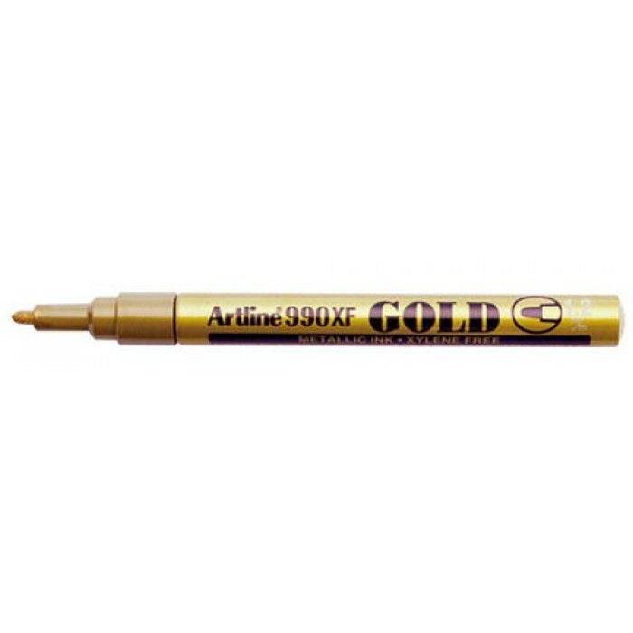 Artline Metallic Marker Gold 990XF