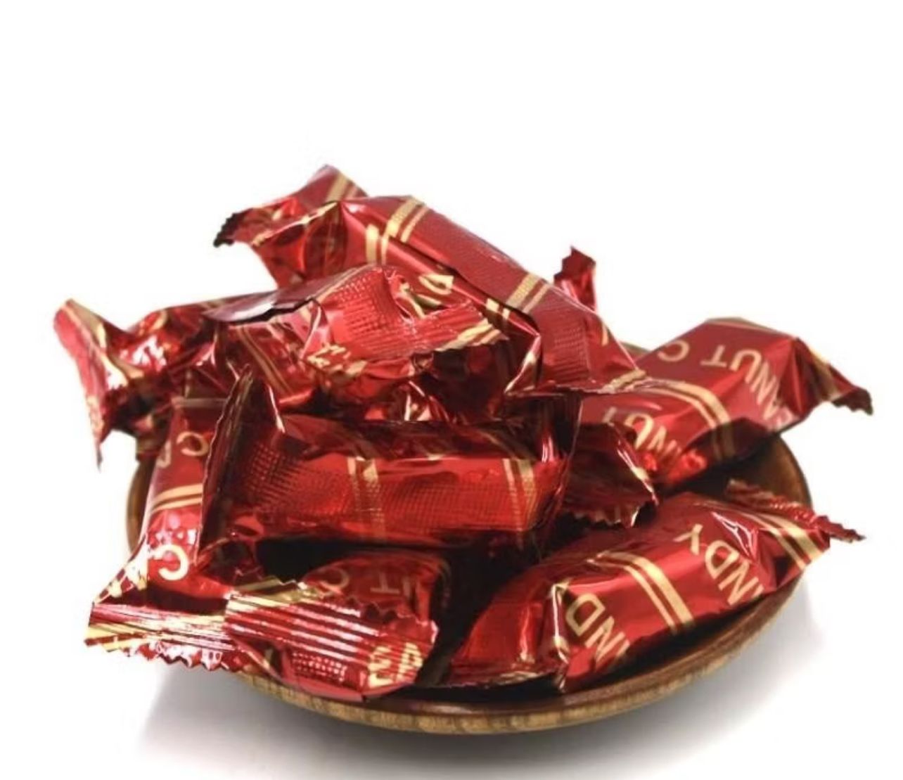 Kacang Tumbuk Peanut Candy 2kg (Kacang tumbuk) 150pcs Halal