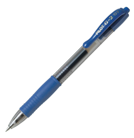 Pilot G2 0.7mm Metallic Blue