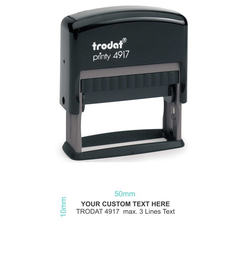 Self Ink Rubber Stamp - TRODAT 4917