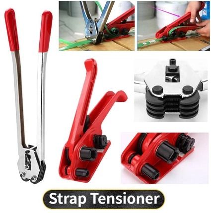 Strap Tensioner & Sealer For PP/PET Plastic Strap Strapping Sealing Packing Tool