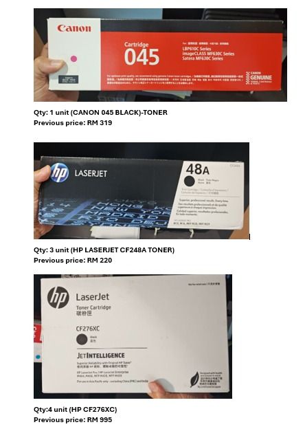 HP Laserjet CF248A toner
