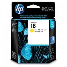 HP 18 Ink Cartridge Yellow C4939A