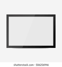 Frame Gambar A4 Lanscap with Stand