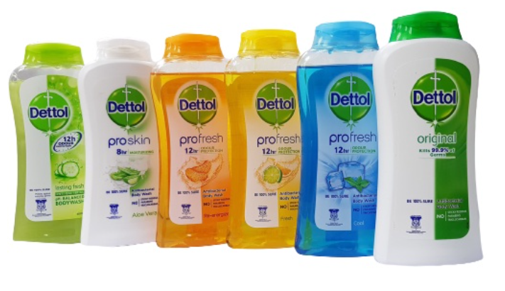 Dettol Anti-Bacterial Body Wash Shower Gel 250ml