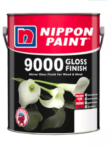 NIPPON PAINT 9000 MIRROR GLOSS FINISH ENAMEL PAINT (5LITER) FOR METAL & WOOD