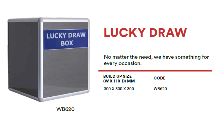 WriteBest Lucky Draw Box WB-620