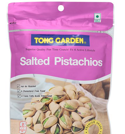 TONG GARDEN SALTED PISTACHIOS 140G