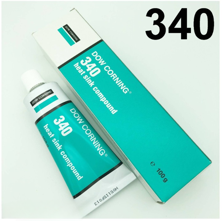 DOW CORNING 340 DOWSIL HEAT SINK COMPOUND THERMAL PASTE HEAT GEL 100G OR 142G MALAYSIA SUPPLIER (DC-340-100-142)