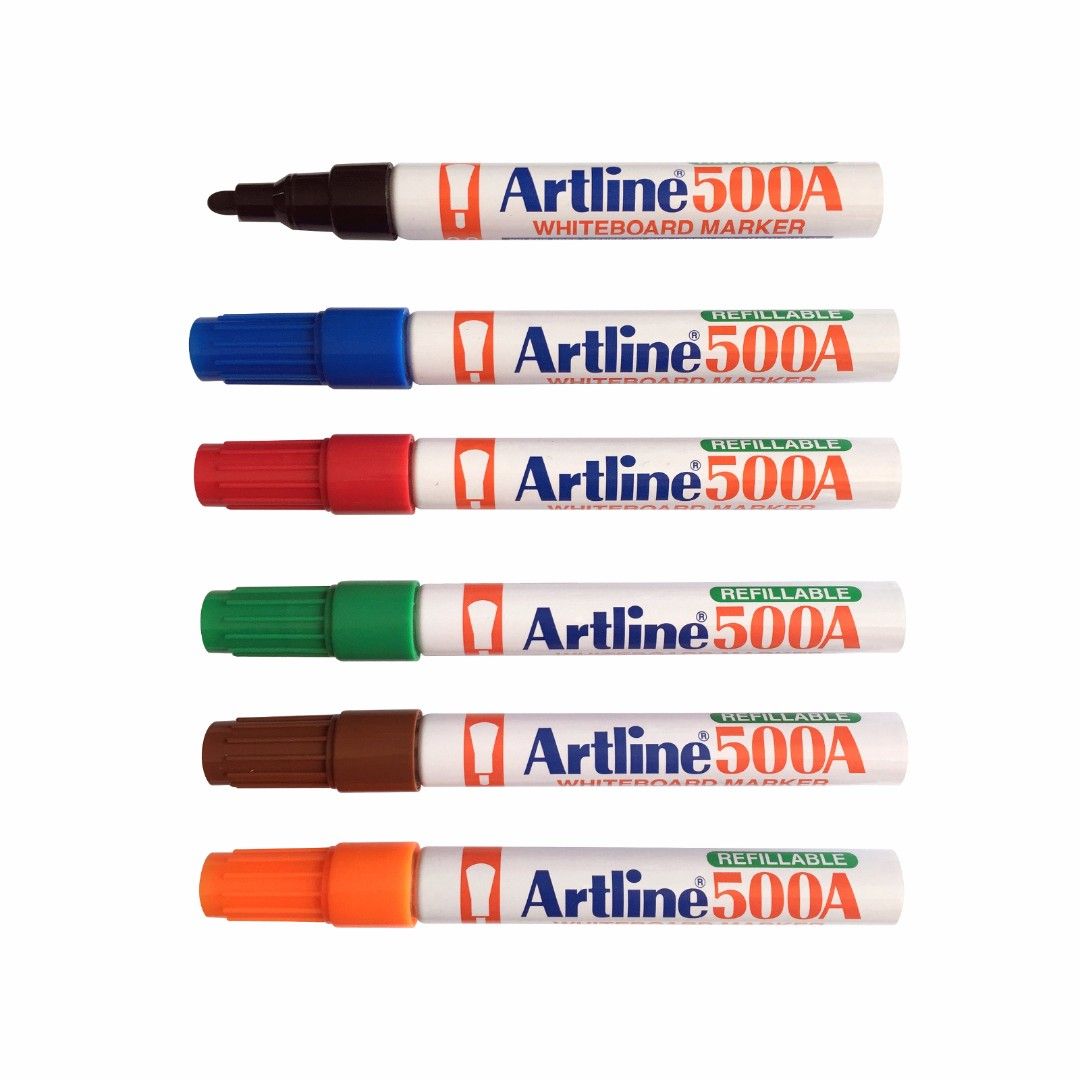 ARTLINE EK-500AKL/6W WHITEBOARDMARKER - 6'S