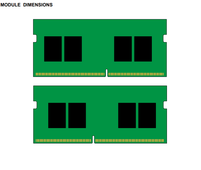 Kingston (KVR21S15S8/8) 8GB 1Rx8 1G x 64-Bit PC4-2133 CL15 260-Pin SODIMM