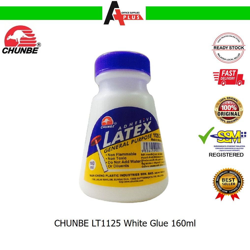 CHUNBE White Glue LT1125 160ml / Gam Cecair