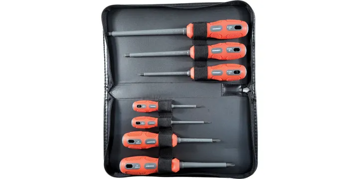 VDE DUAL GRIP SCREWDRIVER SET7-PCE