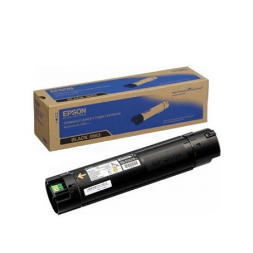 Genuine Malaysia Epson Warranty Epson - Epson C13S050663 Black Toner Cartridge