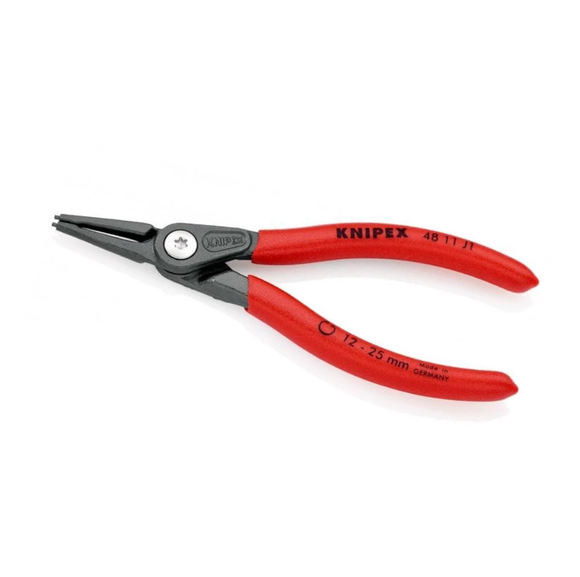 KNIPEX PRECISION CIRCLIP PLIER - FOR INTERNAL CIRCLIPS IN BORE HOLES - 4811J1 / 4811J2