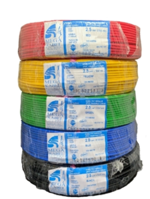 PVC MEGA CABLE 2.5mm2 PVC INSULATED CABLE WIRE - FREE DELIVERY