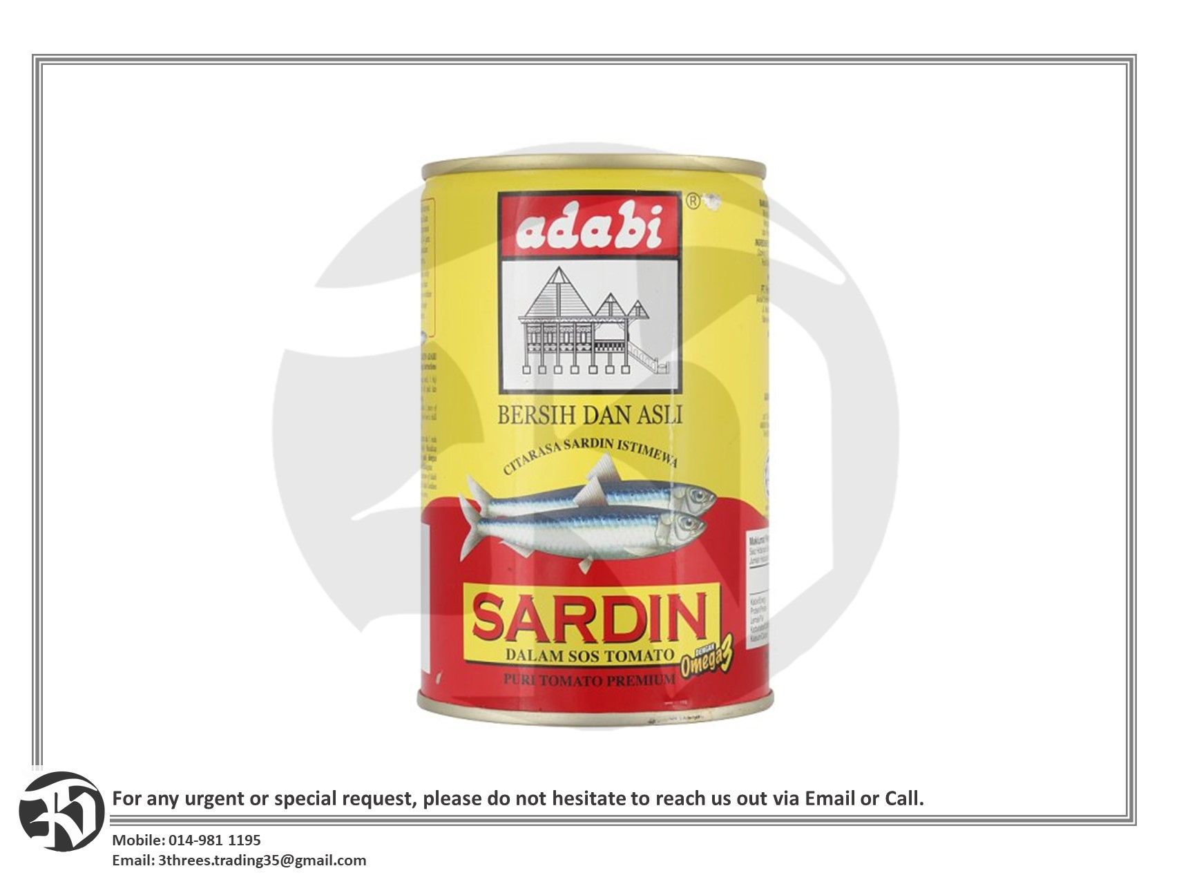 Adabi Sardines in Tomato Sauce 425g