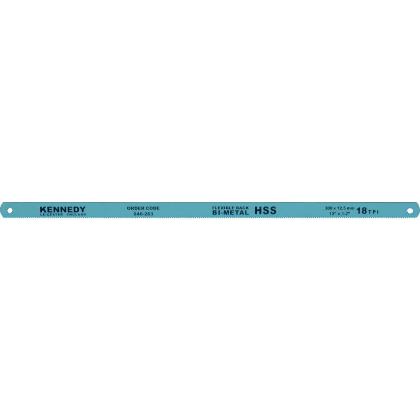 Kennedy 12"x1/2"x24TPI Bi-Metal Hacksaw Blades - KEN0402750K