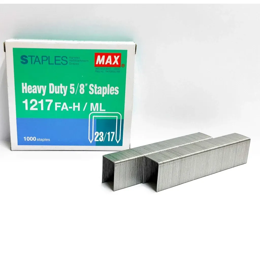 Max Staples No. 23/17 Model No. 1217