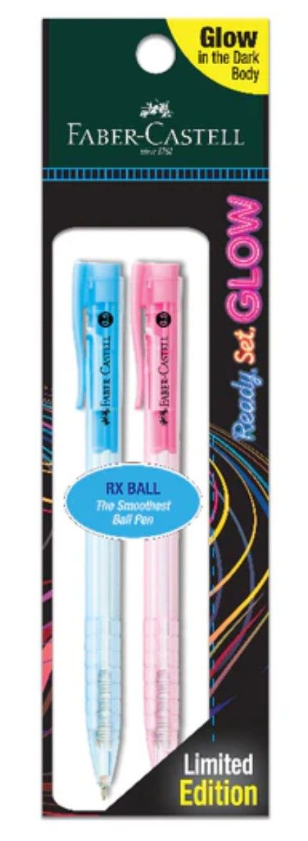 Faber-Castell Ball pen GLOW Pen 0.5 2xPB