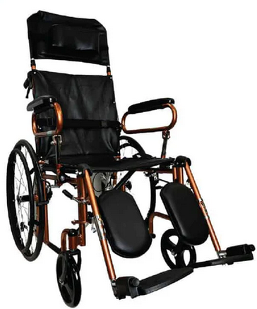 Bmate BB210GC-46 Steel Reclining Wheelchair | 24 Inch