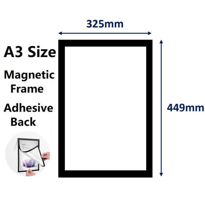 Others *A3 Size Magnetic Display Board Frame Photo Poster Certificate Frame Holder