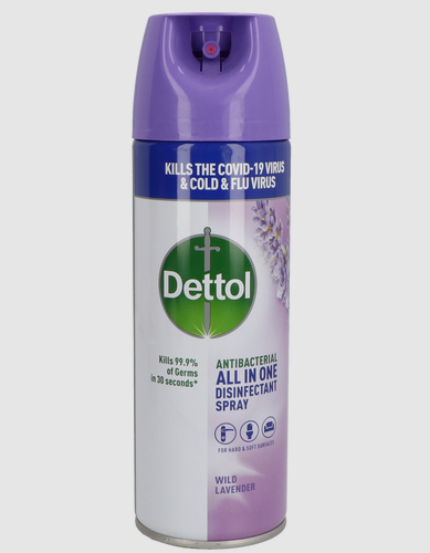 DETTOL DISINFECTANT SPRAY WILD LAVENDER 450ML