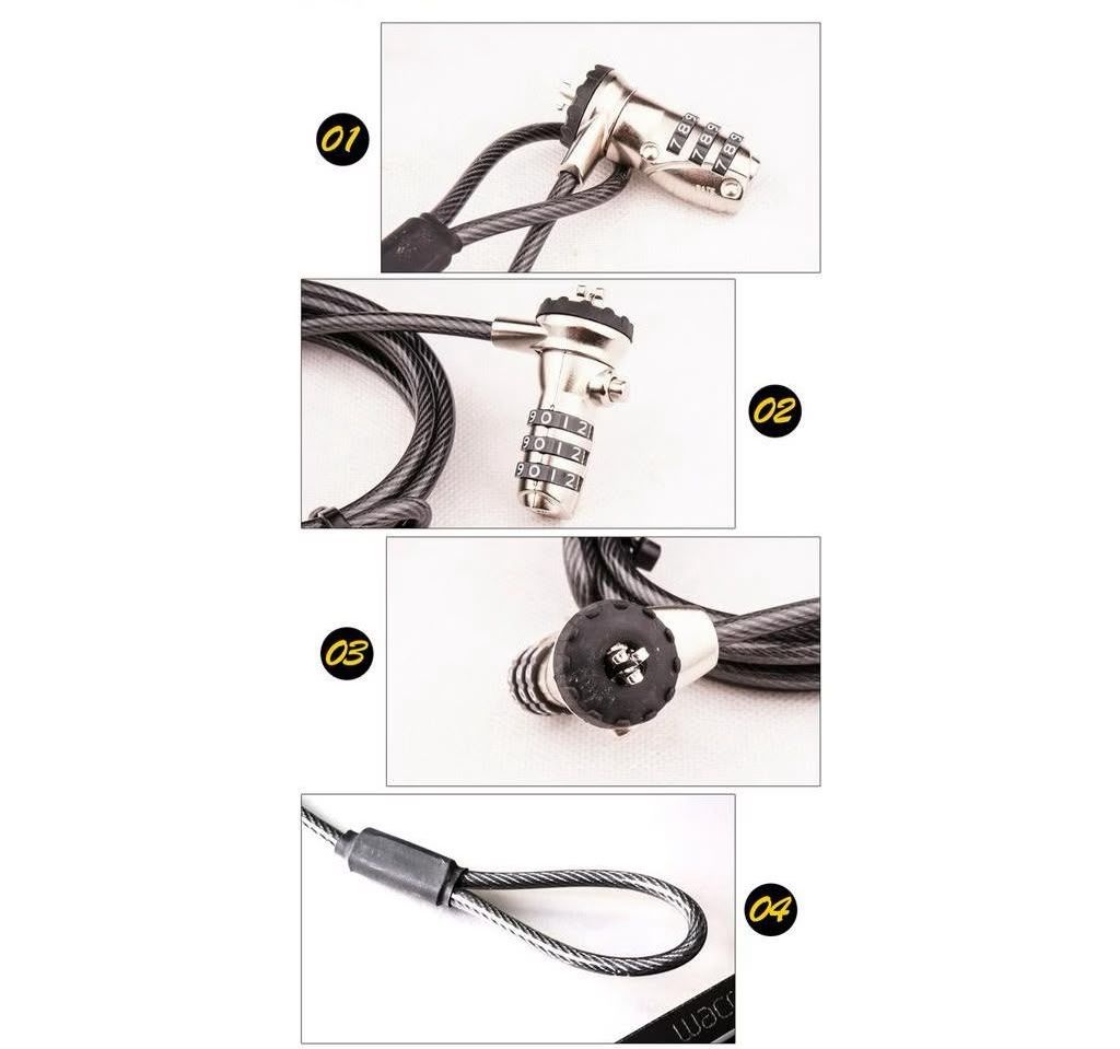 Master Lock 2146MCND Laptop Lock