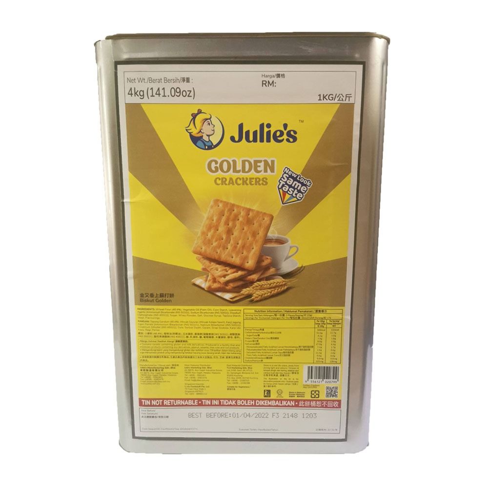 Julie’s Golden Crackers 4kg