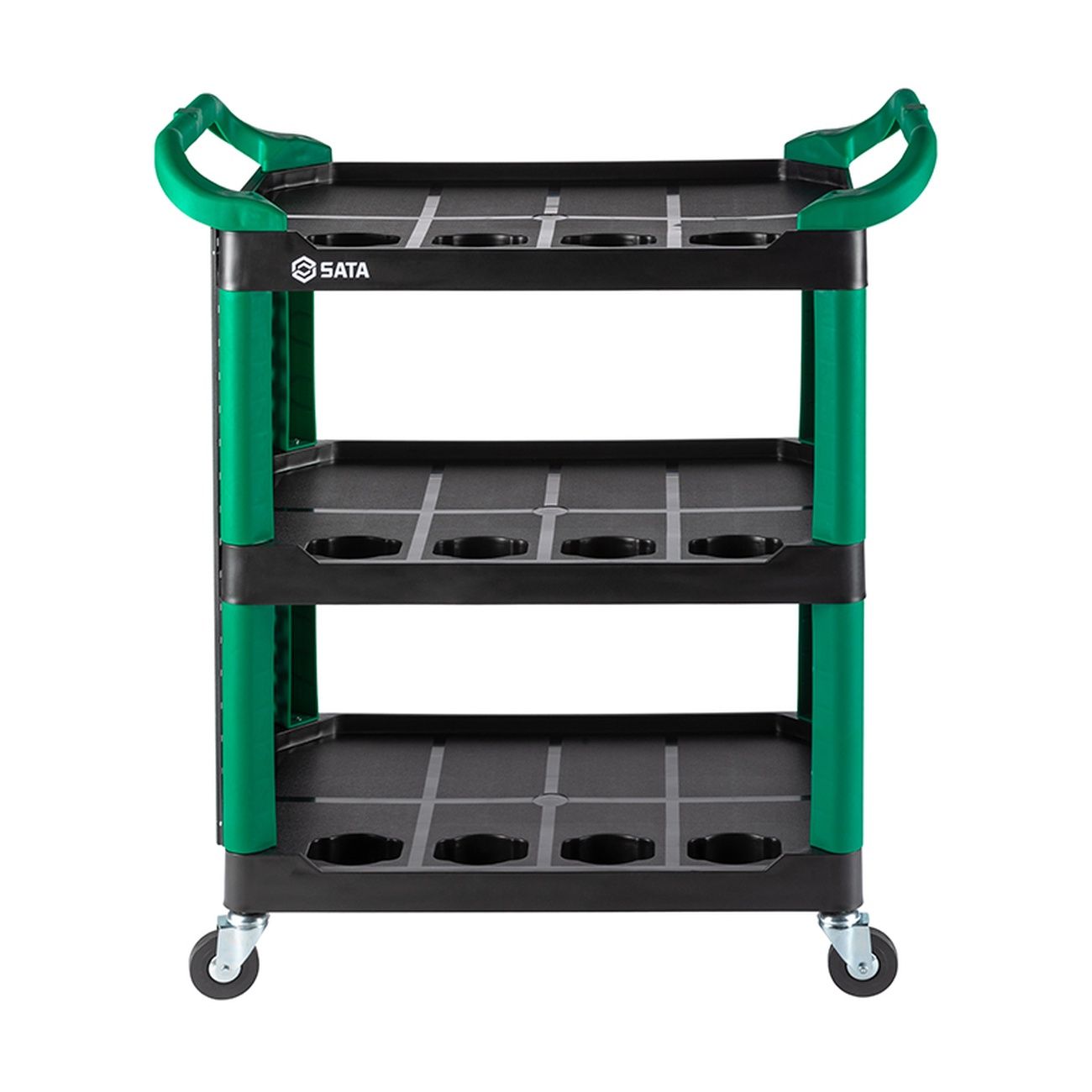 Sata PLASTIC TOOL TROLLEY + TOOL SHELF