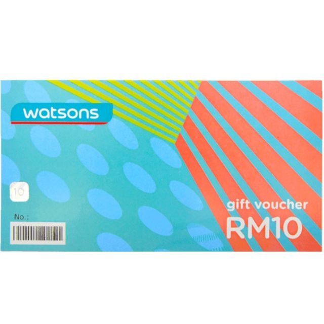Watsons Gift Voucher RM10