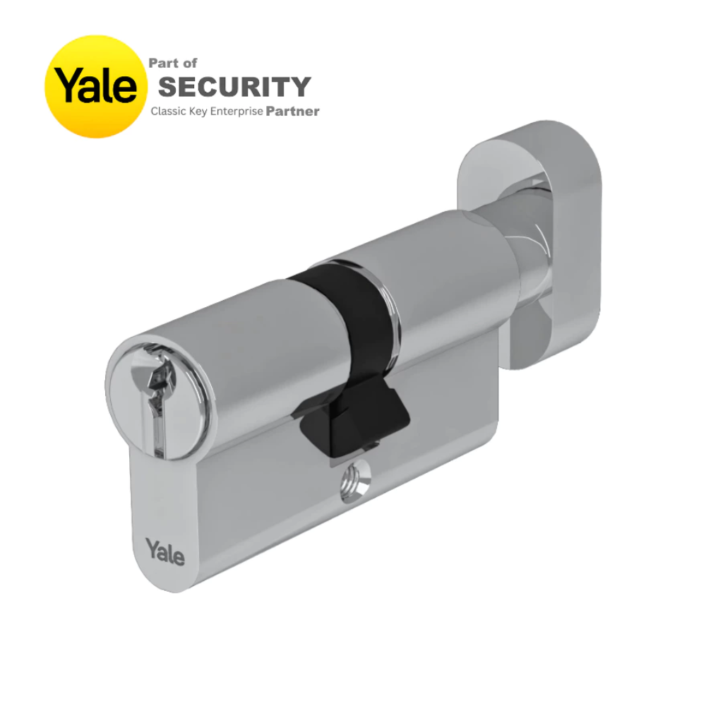 YALE Essential Series Euro Profile Cylinder Lock Size 60mm (YEC60CT-US15) / 70mm (YEC70CT-US15)