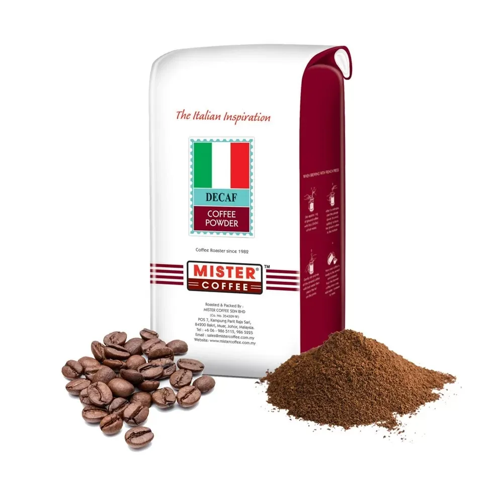 Mister Coffee Decaffeinated Coffee Beans 200G / Pack