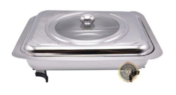 SKTG Stainless Steel Rectangle Food Pan w/Cover 30X24CM KCL SJ-008