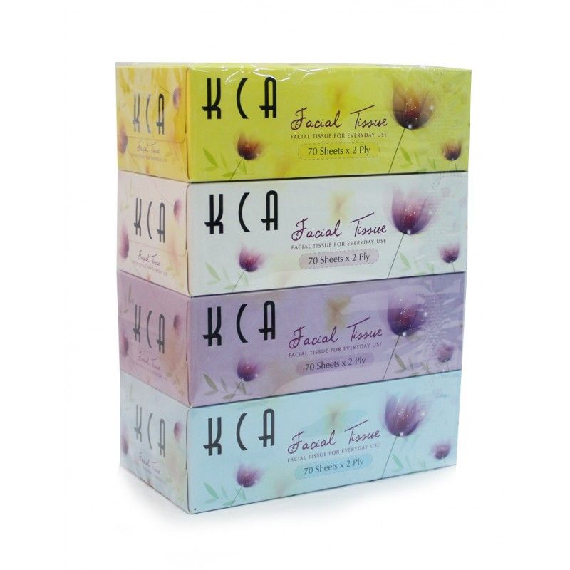 KCA Facial Tissue 2 Ply 4 x 200 pieces