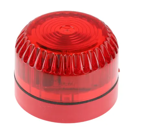 Eaton Series Red Flashing Beacon, 9 60 V dc, Surface Mount, Xenon Bulb, IP21C, IP65 303-96-463