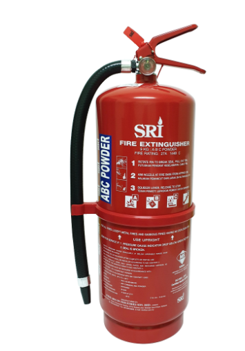 Fire Extinguisher 9KG ABC Dry Powder (SRI)
