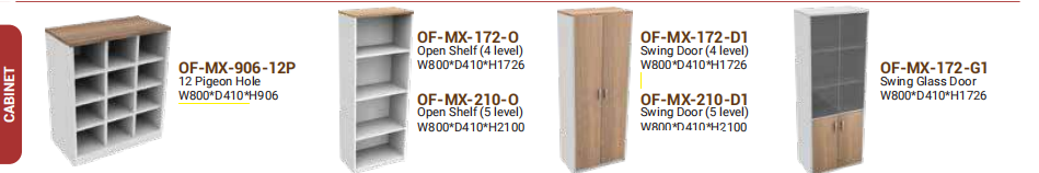 OFIS MAXX SERIES PIGEON HOLES CABINET