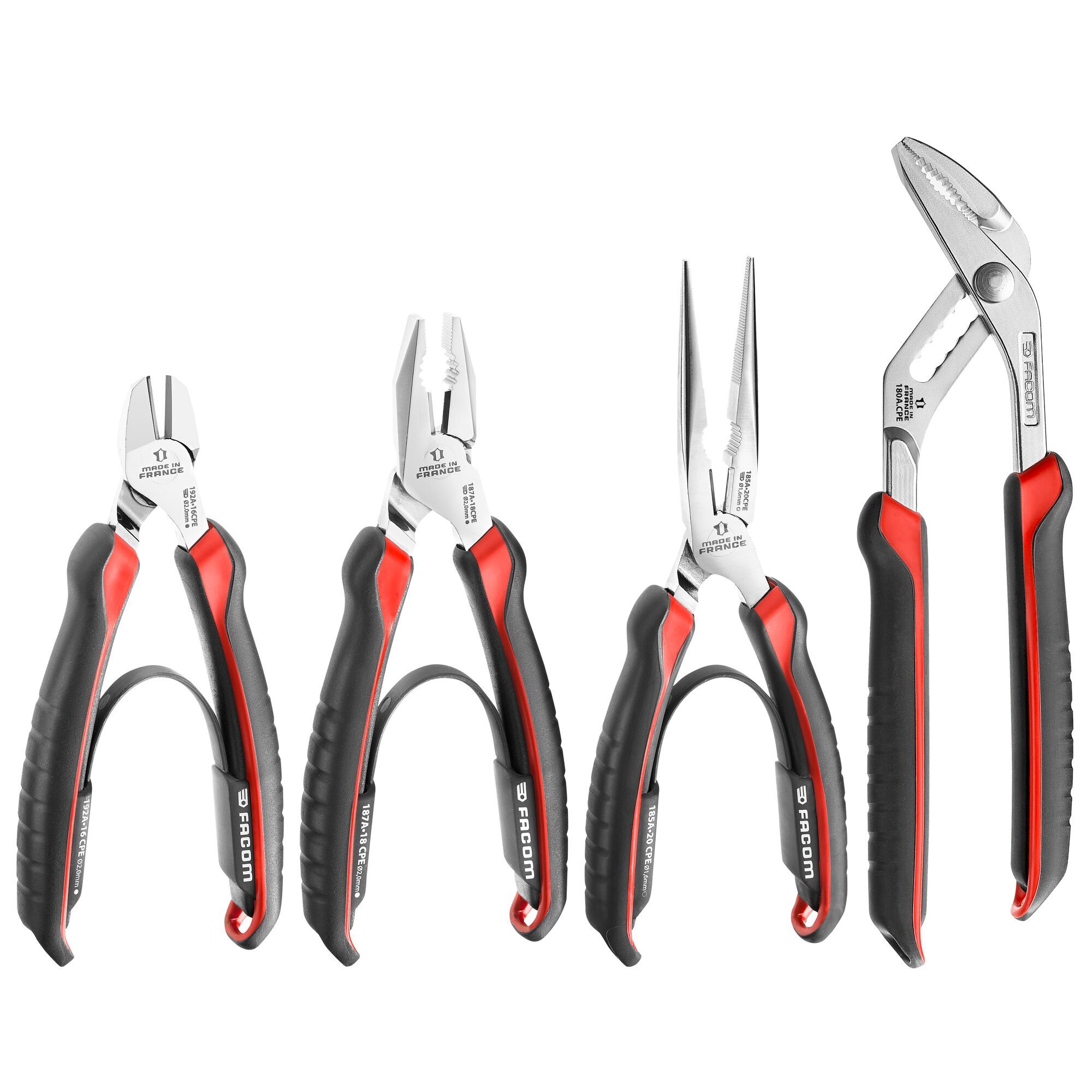 Facom 4pc Plier Set
