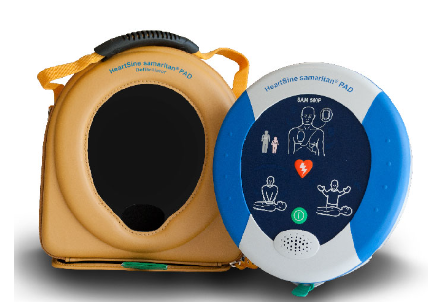 AED HEARTSINE SAMARITAN 500P /CPR INFOGRAFIC _ HEARTSINE