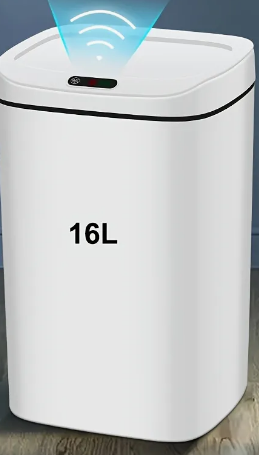 Smart Trash Can Light Intelligent Automatic Sensor Touchless Tong Sampah 16liter