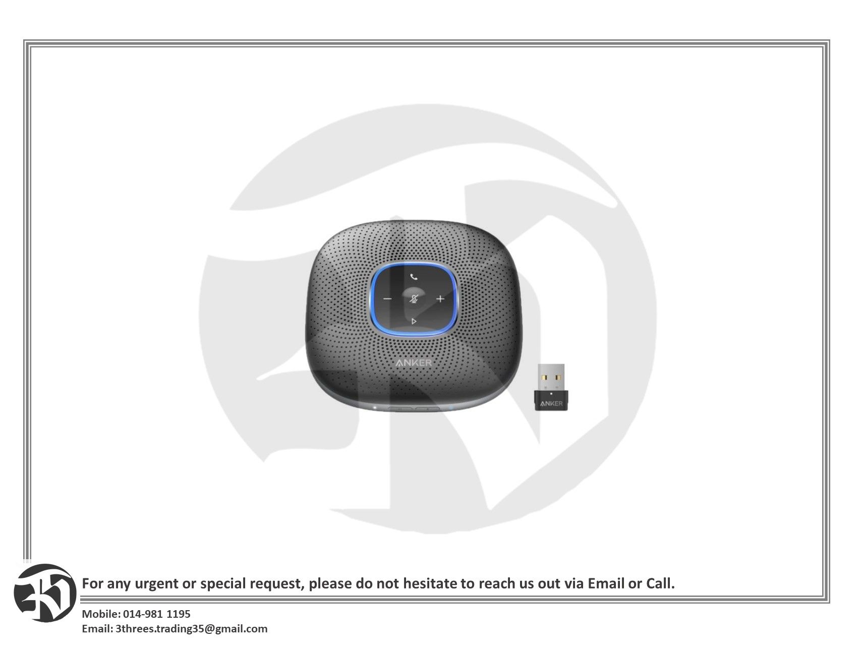 Anker A3306 PowerConf Bluetooth Speakerphone
