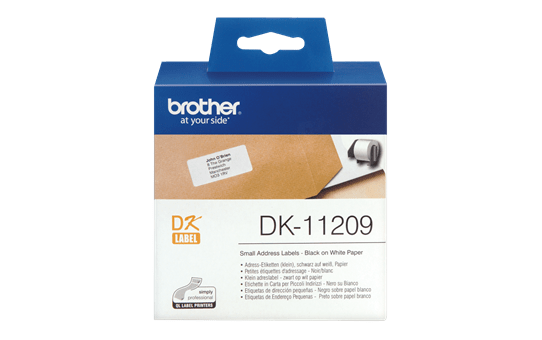 Brother DK11209 Small Address Label 29mm x 62mm