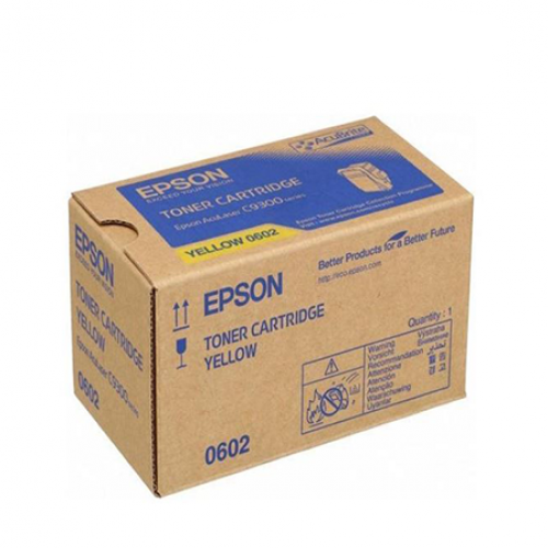 Genuine Malaysia Epson Warranty Epson - Epson C13S050602 Yellow Toner Cartridge