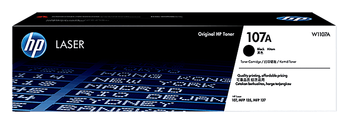 HP 107A Black Original Laser Toner Cartridge